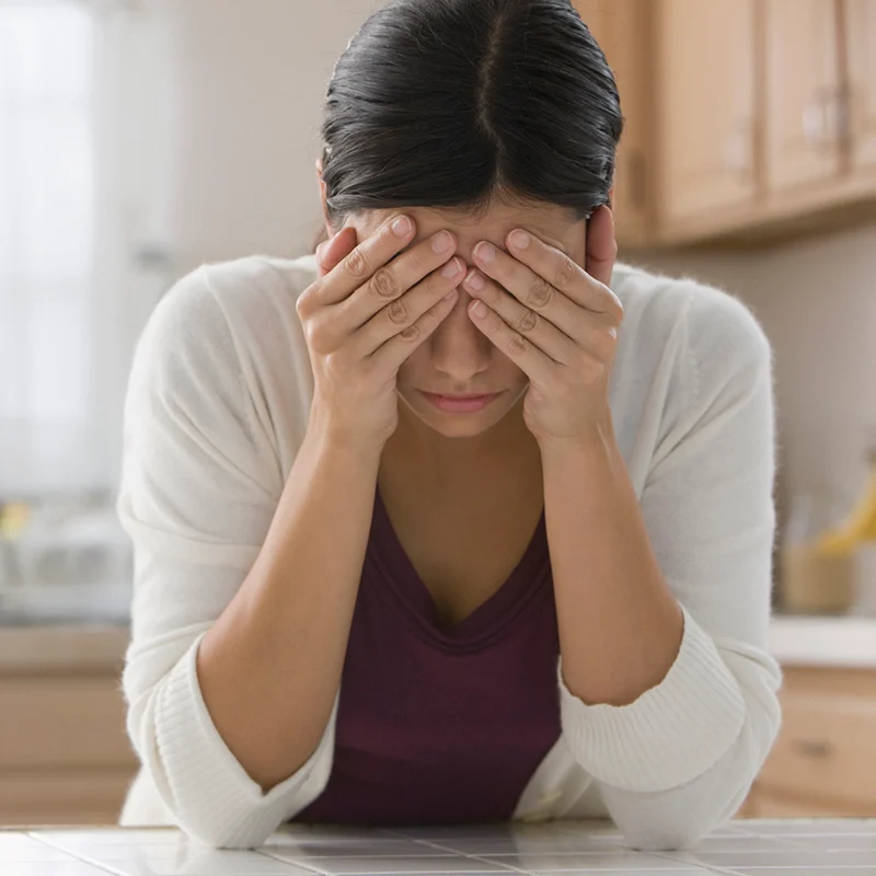 Caregiver experiencing stress